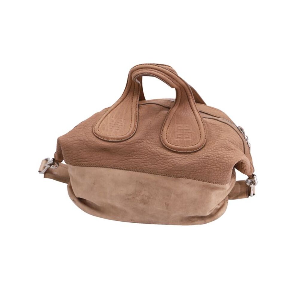 Givenchy Medium Nightingale Satchel in Beige Leather